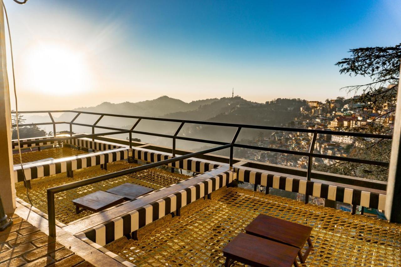 Hotel Willow Banks - Boutique 4 Star Hotel On The Mall Road Shimla Bagian luar foto