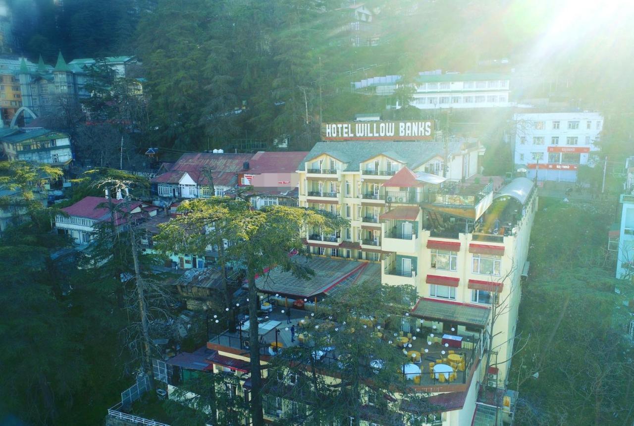 Hotel Willow Banks - Boutique 4 Star Hotel On The Mall Road Shimla Bagian luar foto